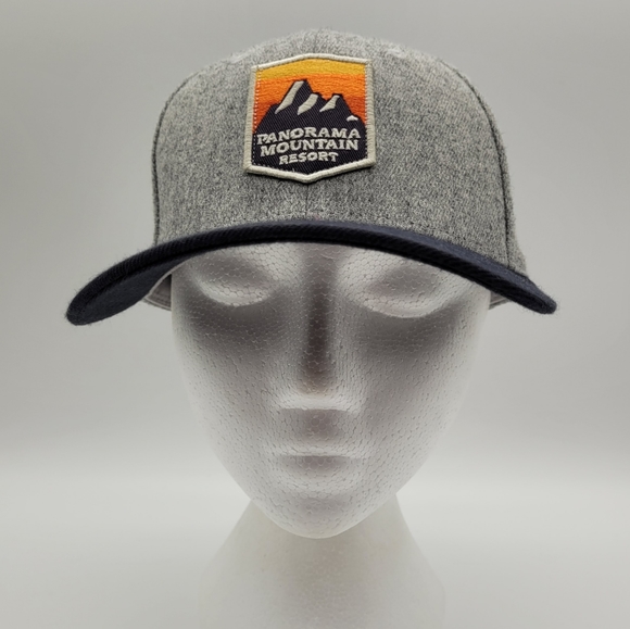 PUKKA | Panorama Mountain Resort wool blend snapback cap hat - Picture 1 of 9